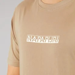 Herre Rift Ryg Grafik T-shirt Beige Rocky