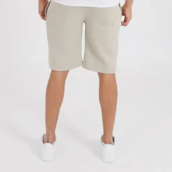 Herre Rollo Spots Fleece Shorts Gråbrun