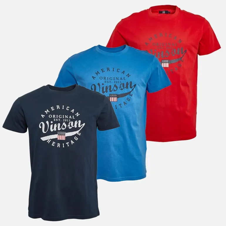 Herre Ronan T-shirts Flerfarvet