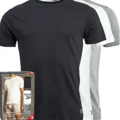 Herre Santo T-Shirts 3-pak Sort/Grå Melange/Hvid