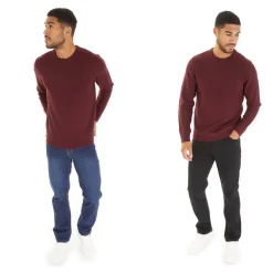 Herre Sazzi To-pak Straight Fit Jeans Sort/​Mørk Vask