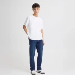 Herre Sdryder Denim Jeans Dark Blue Denim