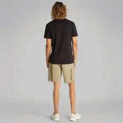 Herre Shadow Logo T Shirt CK Sort