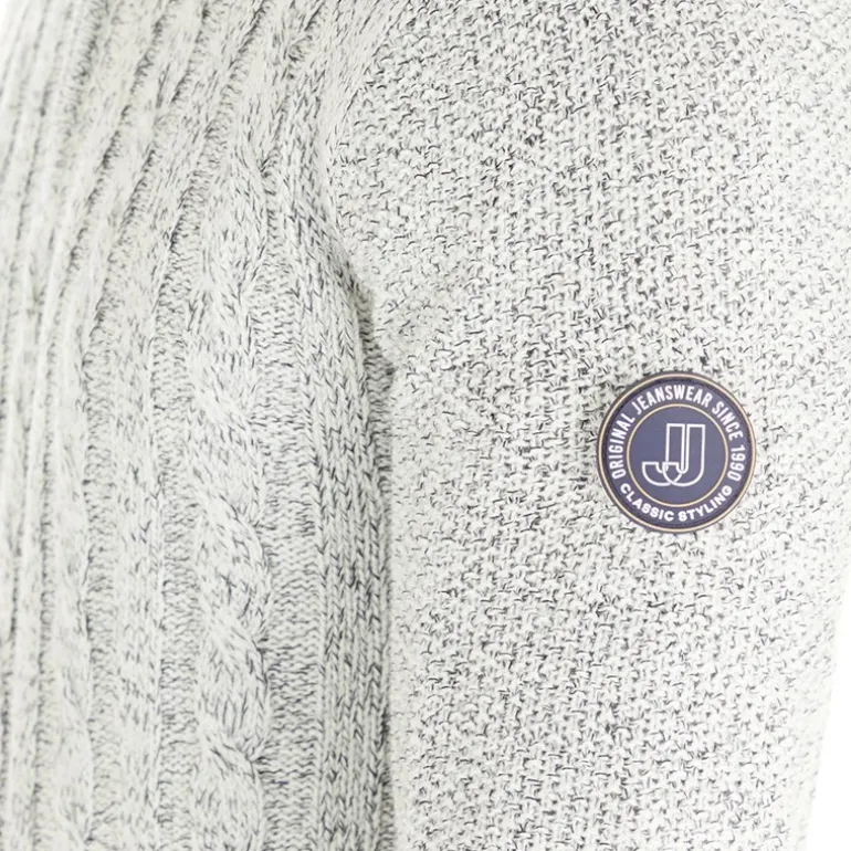 Herre Shane Strikket Trøje Sølv Birke