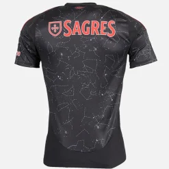 Herre SLB Benfica 24/​25 udebanetrøje Sort