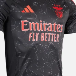 Herre SLB Benfica 24/​25 udebanetrøje Sort