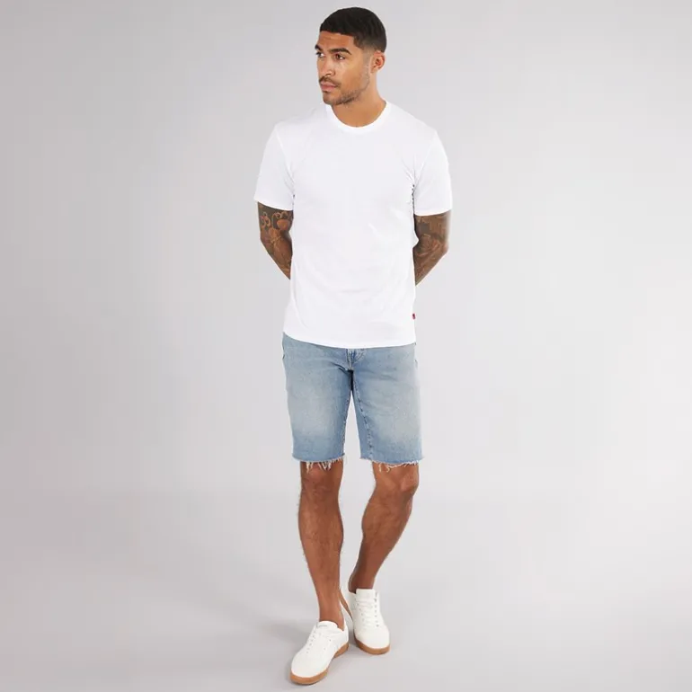 Herre Slim Fit T-Shirt Hvid