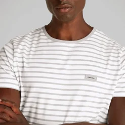 Herre Slim Stribe T-Shirt K10K1141770K6