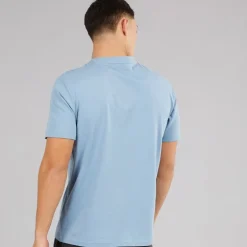 Herre Sory Logo T-shirt Faded Denim