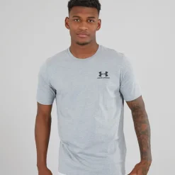 Herre Sportstyle T-Shirt Lys Grå Mergel