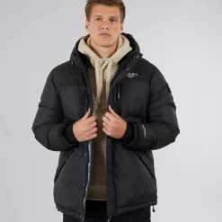 Herre Squadage Panel Jakke Sort