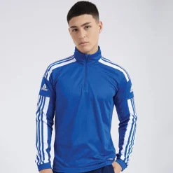 Herre Squadra 21 1/4 Zip Træningstop Royal Blue/Hvid