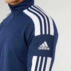 Herre Squadra 21 1/4 Zip træningstop Navy/Hvid