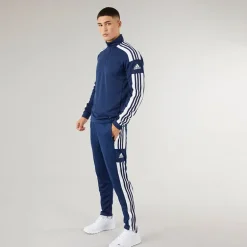 Herre Squadra 21 1/4 Zip træningstop Navy/Hvid