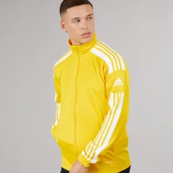 Herre Squadra 21 Trænings Track Top Team Yellow/Hvid