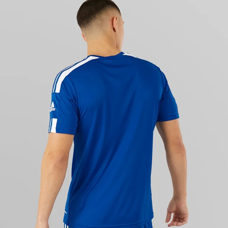 Herre Squadra 21 T-shirt Team Royal Blue/Hvid