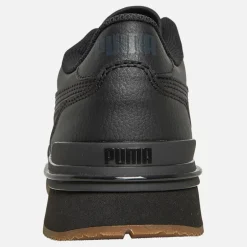 Herre ST Runner V4 Læder Sneakers Sort/Stærk Grå/Gummi