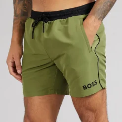 Herre Stjernefisk Svømme Shorts Medium Green