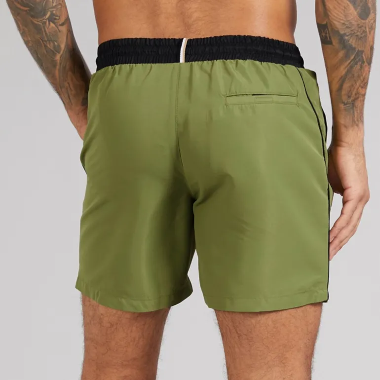 Herre Stjernefisk Svømme Shorts Medium Green