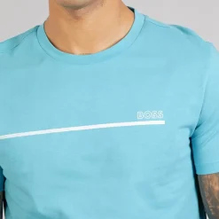 Herre Stormfisk T-shirt Light/​Pastel Blue