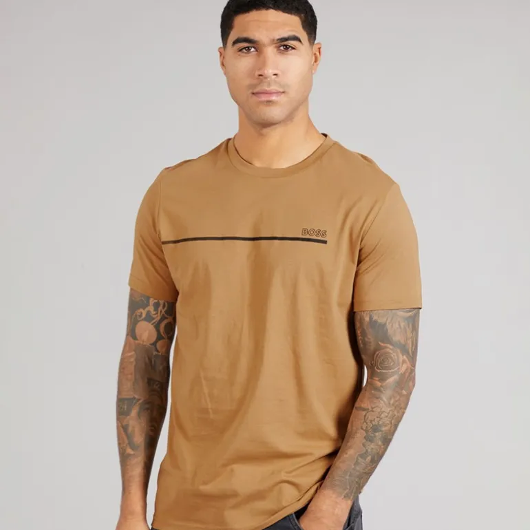 Herre Stormfisk T-shirt Medium Beige