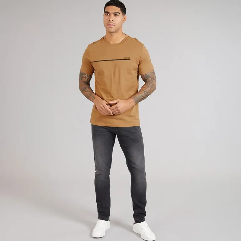 Herre Stormfisk T-shirt Medium Beige