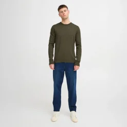 Herre striktrøje Forest Night