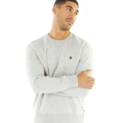 Herre Sweatshirts Lys Grå Mergel