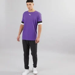 Herre teamRISE Trænings T-shirt Prism Violet/​ Sort/​ Hvid