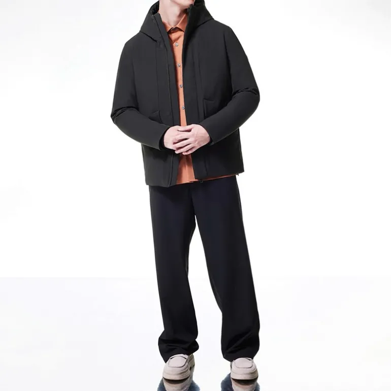 Herre Tiam Function Stretch Rec Jakke Sort