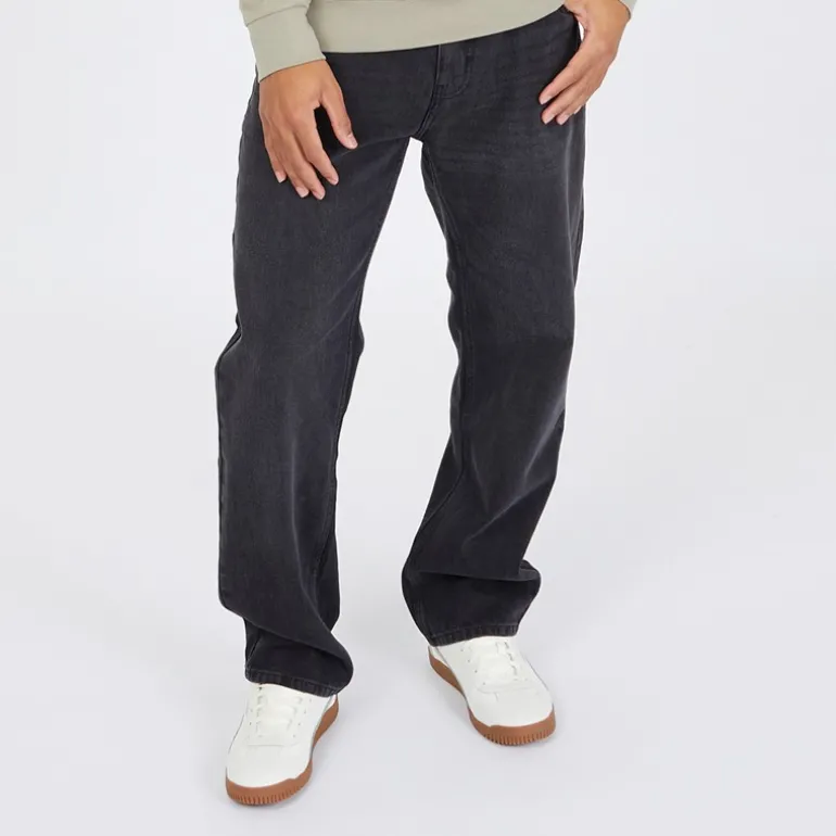 Herre Tillman Baggy Jeans Sort Vask