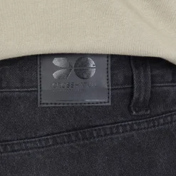 Herre Tillman Baggy Jeans Sort Vask