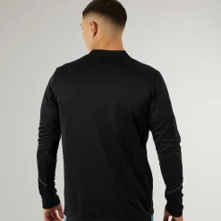 Herre Tiro 23 Club 1/​4 Zip Træningstop Sort/​Preloved Blå