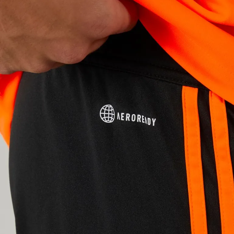 Herre Tiro 23 Club Træningsshorts Sort/Signal Orange