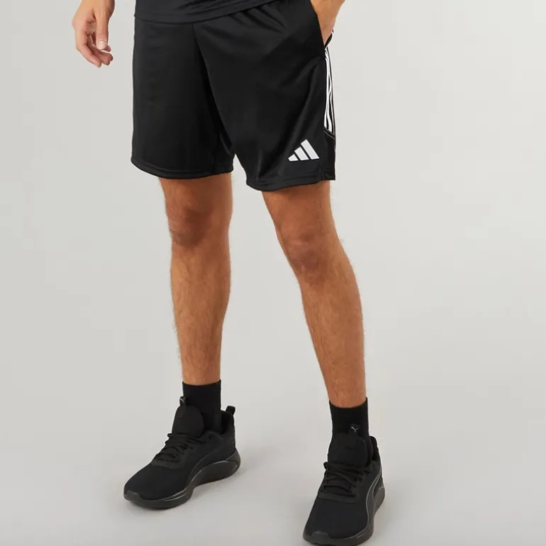 Herre Tiro 23 Club Træningsshorts Sort/Hvid