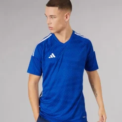 Herre Tiro 23 Konkurrence trøje Team Royal Blue/​Hvid