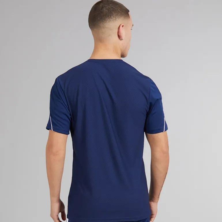Herre Tiro 23 League T-shirt Team Navy Blue/Hvid