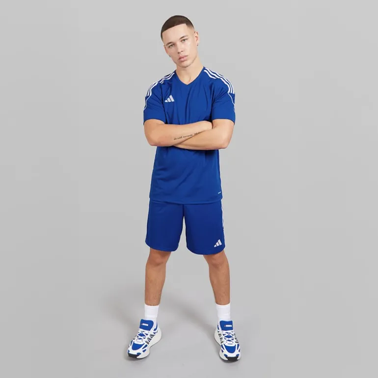 Herre Tiro 23 League T-shirt Team Royal Blue/Hvid