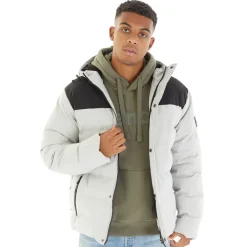 Herre Tomero Vatteret Jakke Frost Grå