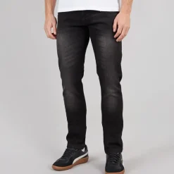 Herre Tony Regular Fit Jeans Sort
