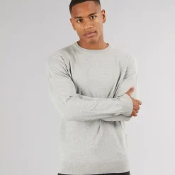 Herre Townsend Jumper Lys Grå Melange