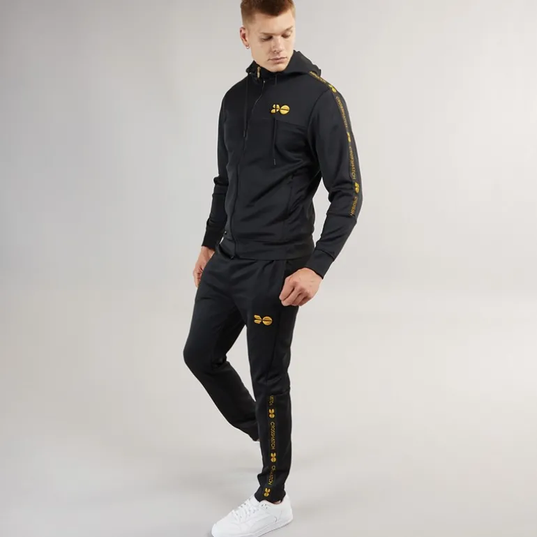 Herre Trackside Tricot Træningsdragt Sort