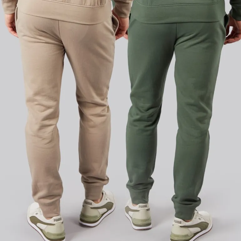 Herre Traymax Joggingbukser To-pak Khaki/Sten