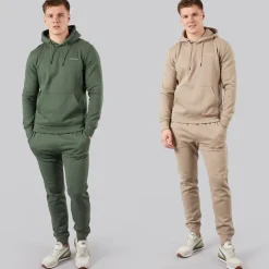 Herre Traymax Joggingbukser To-pak Khaki/Sten
