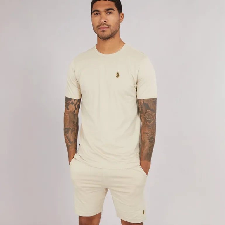 Herre Trousernake Sæt Beige