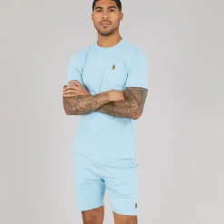 Herre Trousernake Sæt Lys Blå