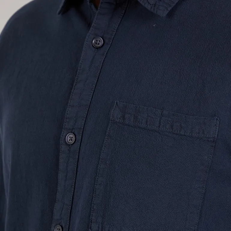 Herre Trypto Langærmet Skjorte Sky Captain