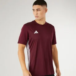 Herre T-shirt Tabela 23 Team Maroon 2/Hvid