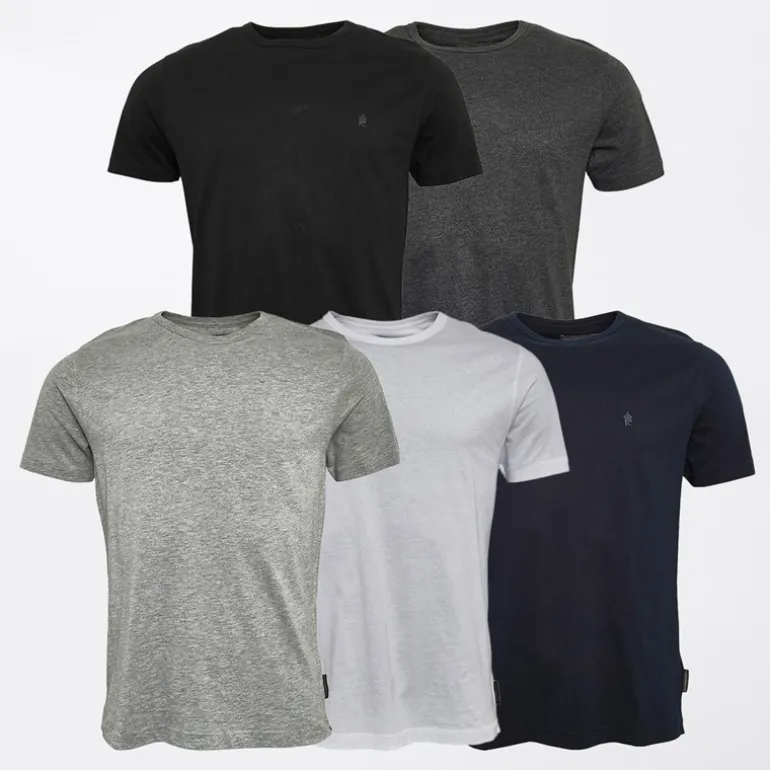 Herre T-shirts Flerfarvet