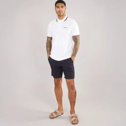 Herre Twin Tipped Polo Hvid